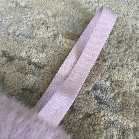 Gymshark Whitney Eyelash Knit Bandeau Crop Top Workout Gym Pressed Petal Pink:XS - Picture 2 of 9